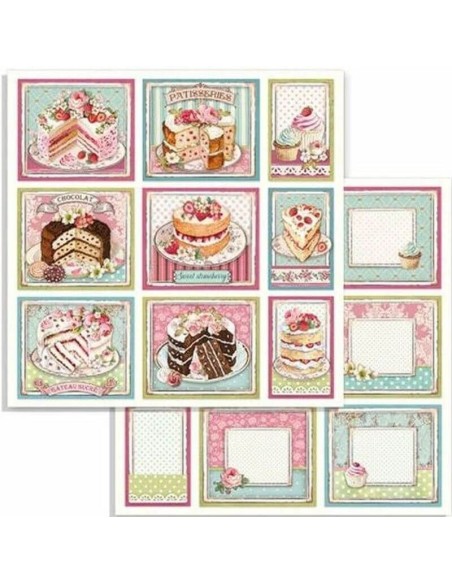 Comprar Papel Scrapbooking Stamperia bloc 10 hojas - SBBL78 | Gilart
