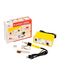 Presentación completa de la estación de pirograbado Pebaro 0290 con todos sus accesorios de serie.