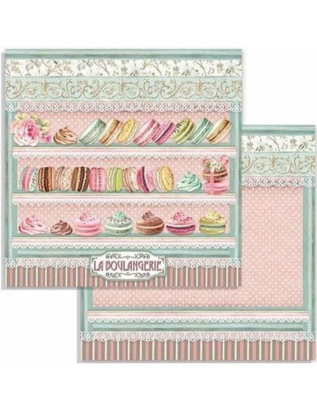 Comprar Papel Scrapbooking Stamperia bloc 10 hojas - SBBL78 | Gilart