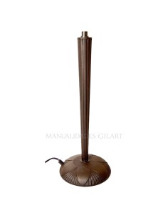 Pie de lámpara cónico Tiffany zamak (33 cm)