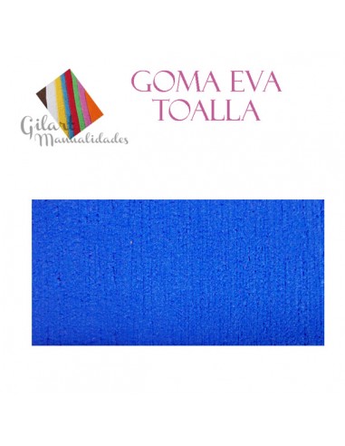Goma Eva toalla 60x40 cm Amarilla