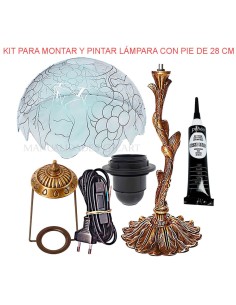 Comprar Kit Lámpara Tiffany Metacrilato Uvas 25 cm | Gilart Man.