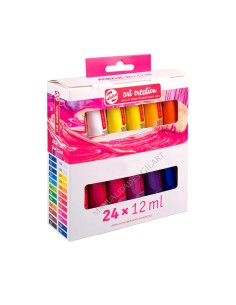 Set Pintura Acrílica Talens Art Creation 24 tubos de 12ml colores