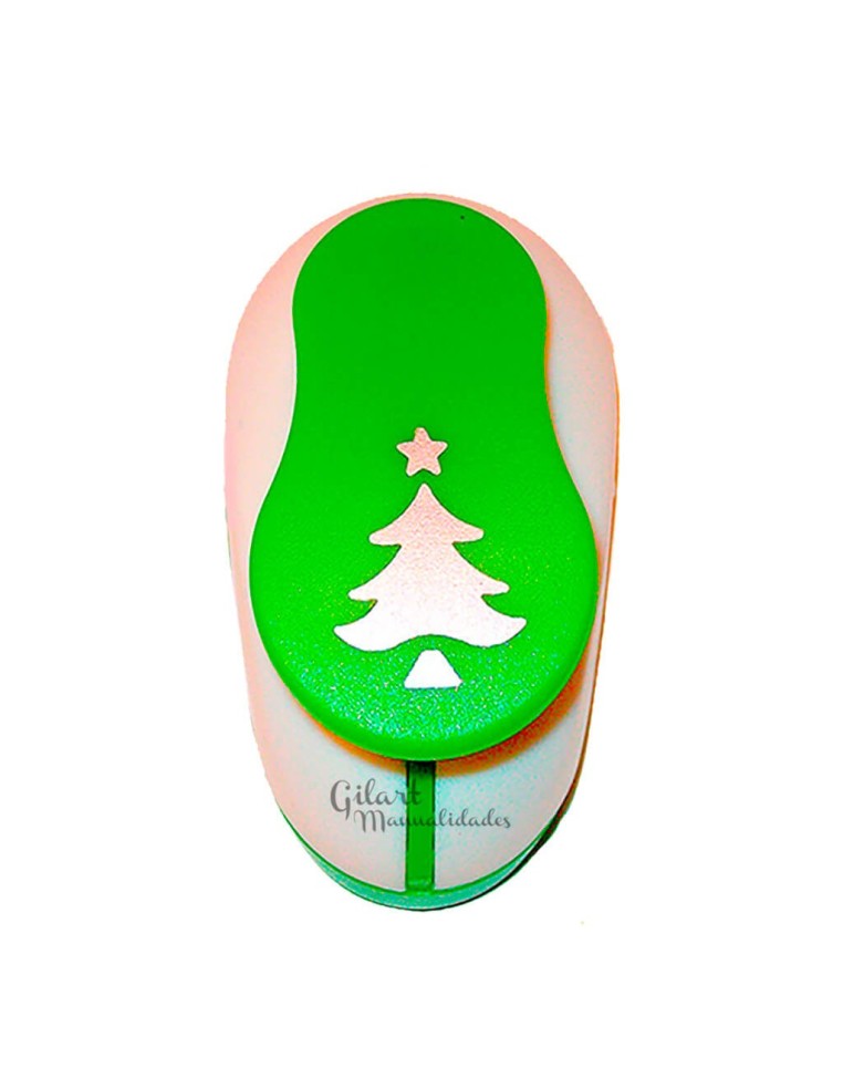 Perforadora Árbol Navidad Apli 25,4 mm para troquelar goma EVA de 2 mm y papel de scrapbooking
