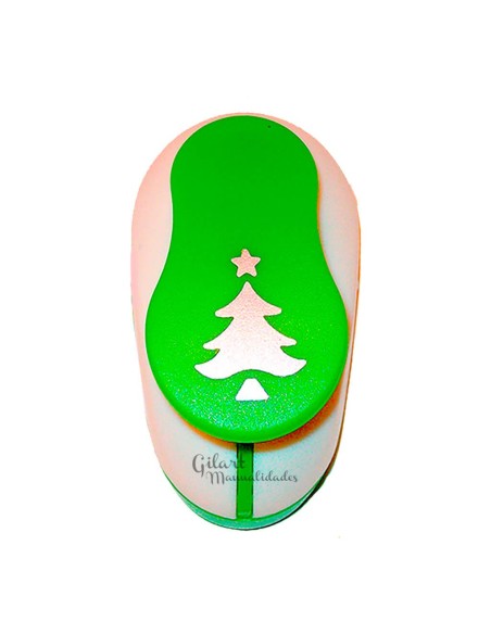Perforadora Árbol Navidad Apli 25,4 mm para troquelar goma EVA de 2 mm y papel de scrapbooking