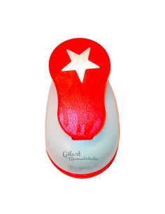 Perforadora Estrella Apli 25,4 mm para troquelar goma EVA de 2 mm y papel de scrapbooking