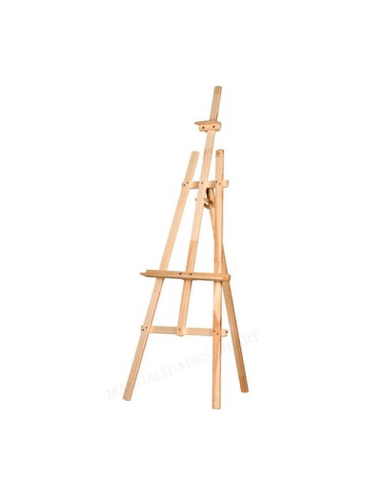 Caballete trípode de madera de pino Talens Art Creation para pintura de estudio al óleo y acrílico
