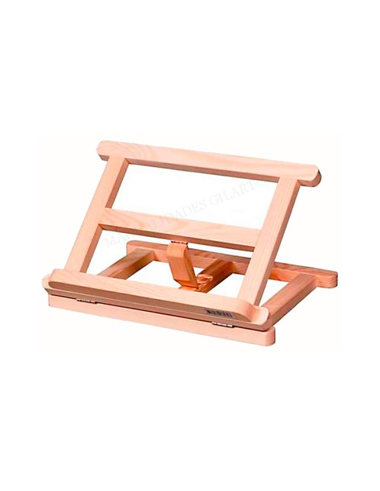 Caballete plegable de sobremesa Talens de madera de haya tipo atril para pintura y dibujo