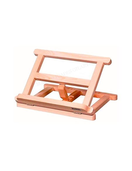 Caballete plegable de sobremesa Talens de madera de haya tipo atril para pintura y dibujo