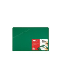 Tabla de corte autocicatrizante y antideslizante Apli de 30x22 cm tamaño A4 profesional verde con cuadrícula