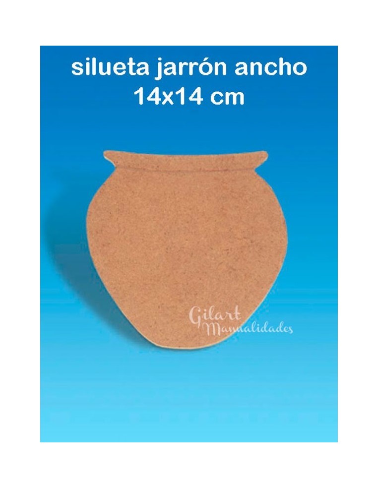 Comprar Silueta Jarrón dm 7690 - 140x140 mm | Gilart Manualidades