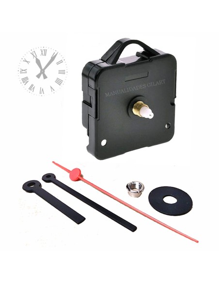 Mecanismo de reloj de cuarzo con eje de 13 mm para esferas finas de hasta 3 mm de grosor