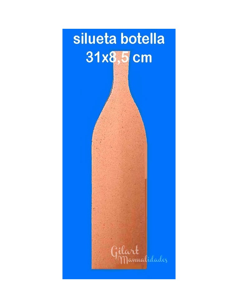 Comprar Silueta dm botella 0673 | 310x85 mm - Gilart Manualidades