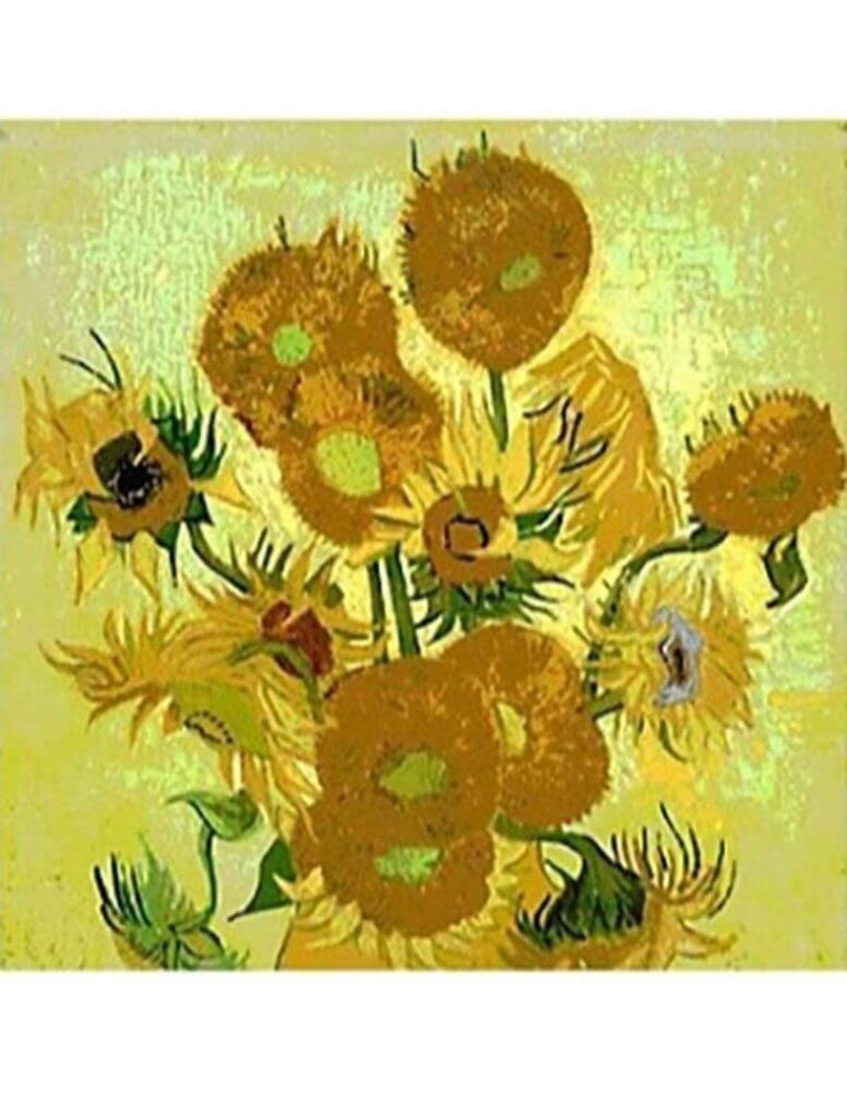 Servilletas Decoupage Girasoles estilo Van Gogh 33x33 cm 20 Uds