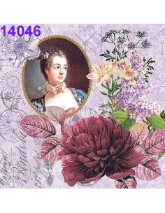 Servilletas Decoupage Época Clásica 33x33cm 20 Uds diseño vintage romántico