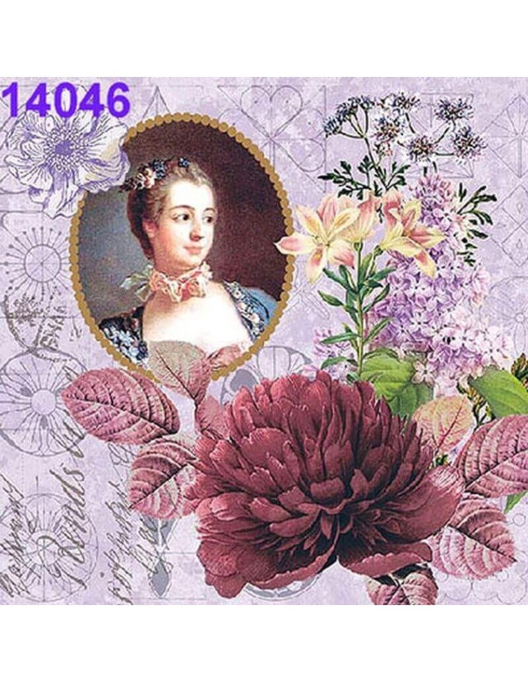 Servilletas Decoupage Época Clásica 33x33cm 20 Uds diseño vintage romántico