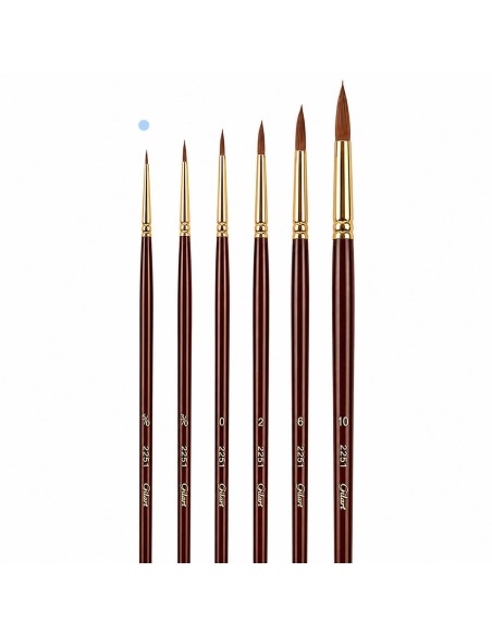 Pincel Redondo Gilart 2251 nº 5/0 pelo Teijin para microdetalles