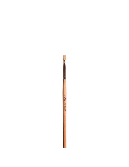 Pincel Plano Cerda Natural Mango Largo Gilart 579 nº 00 | Gilart