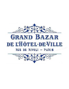 Plantilla Stencil Gran Bazar París Stamperia KSG399 diseño vintage