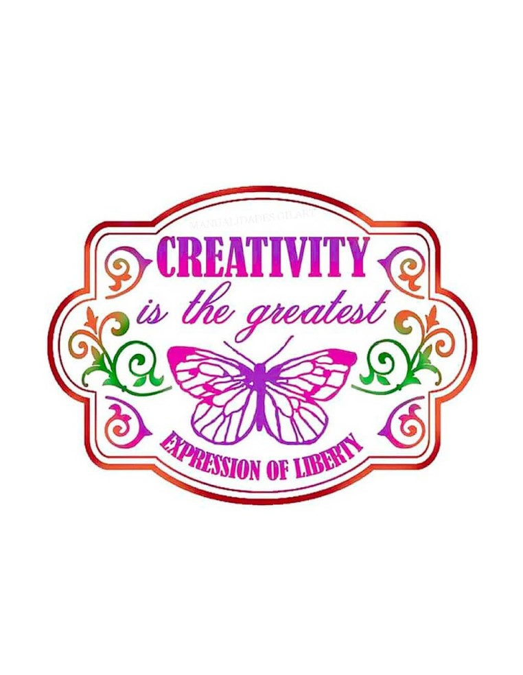 Plantilla stencil Creativity Stamperia 20x15 cm para decoración con pintura