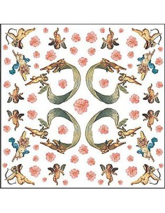 Papel de arroz Stamperia Ángeles 50x50 cm 28g para decoupage