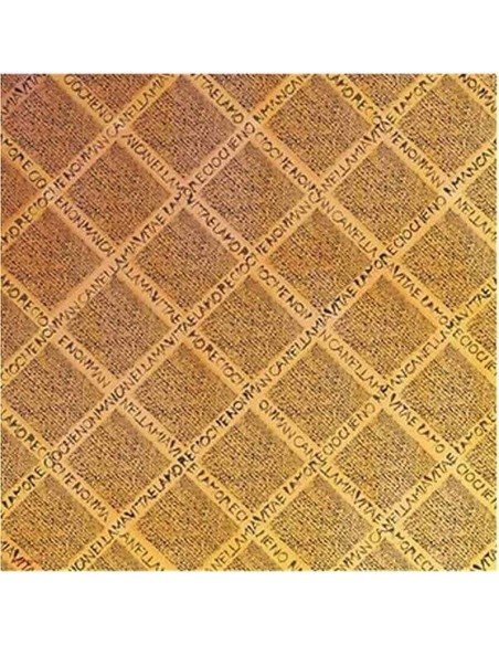 Papel de arroz Stamperia 50x50 cm para decoupage en tela y porcelana DFT097