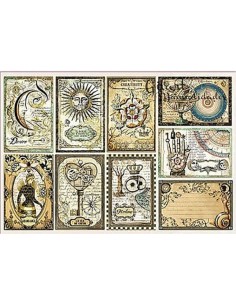 Papel de arroz decoupage Stamperia 48x33 cm DFS385 para decoración