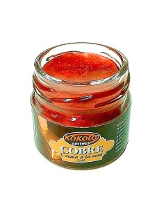 Cera Crema Kokolo Cobre 25 cc crema a la cera con acabado cobrizo brillante