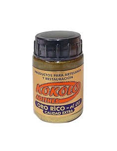 Oro Rico líquido al alcohol Kokolo Adithes 40 ml para restauración y dorado