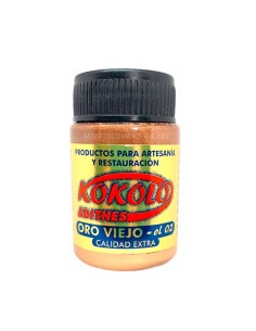 Oro Viejo líquido al alcohol Kokolo Adithes 40 ml dorado envejecido para restauración