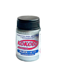 Plata Líquida al alcohol Kokolo Adithes 40 ml acabado plateado brillante
