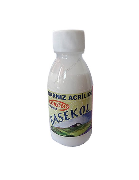 Barniz acrílico Basekol Kokolo 125 ml acabado mate para manualidades