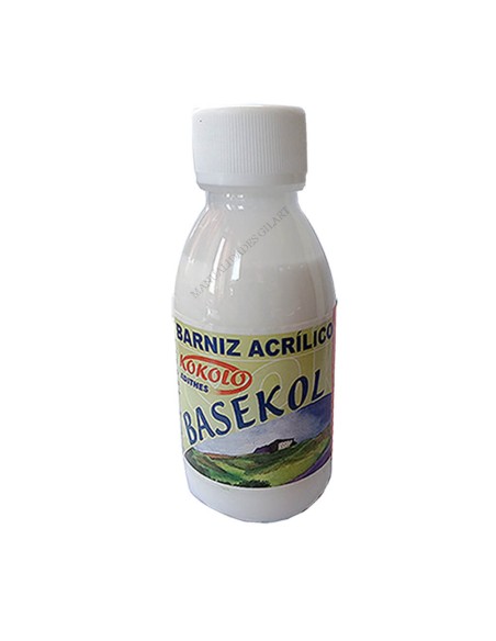 Barniz acrílico Basekol Kokolo 125 ml acabado brillante para artesanía