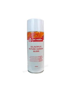 Barniz spray para óleo y acrílico Art Creation 400 ml acabado brillante