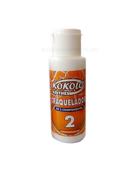 Craquelador acrílico Kokolo Paso 2 de 65 ml para efectos de envejecido