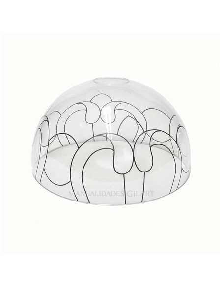Kit Lámpara Tiffany Metacrilato Ornamento 25 cm Sin Pie | Gilart
