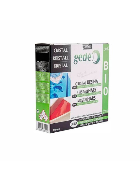 Detalle del kit de resina cristal Pébéo Gédéo 150 ml para moldeado y vertido