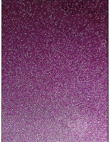Papel (purpurina) violeta 50 × 70 cm