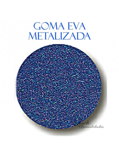 Descubre la versatilidad de la Goma Eva metalizada roja 60x40 cm de Gilart.