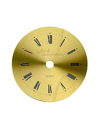 ¡Esferas reloj doradas con números romanos de 85 mm!