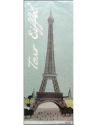 Papel de Arroz Tour Eiffel 60x24 cm DFS213L