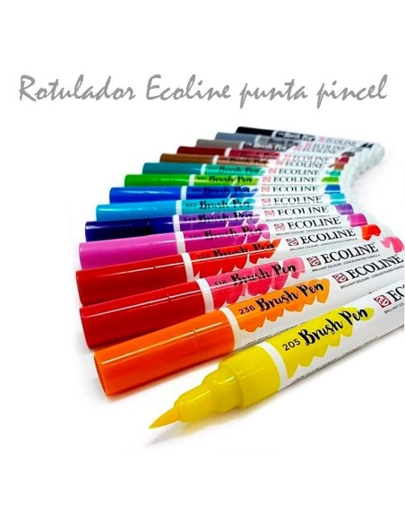 Comprar Ecoline Brush Pen Set 10 - Rotuladores de Punta Pincel |Gilart