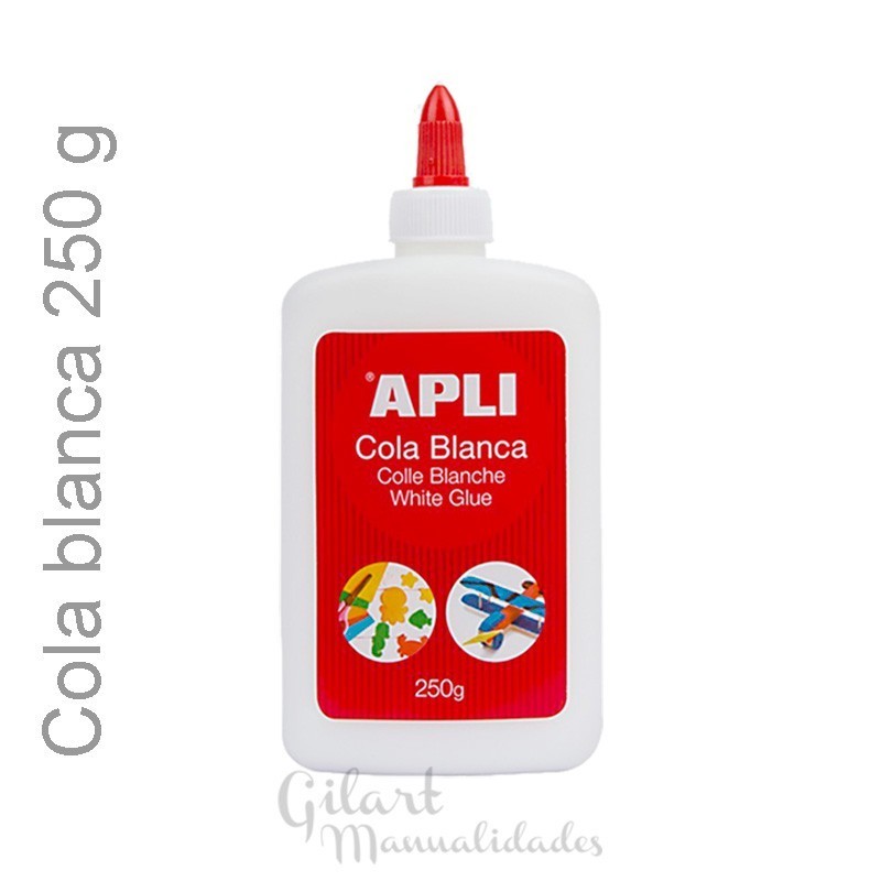 Cola blanca Apli 250 g - Adhesivo para papel