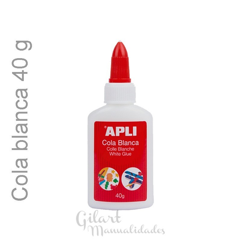 Cola blanca Apli 40 g - Adhesivo para papel