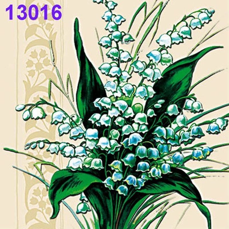 Servilletas decoupage flores 33x33 cm