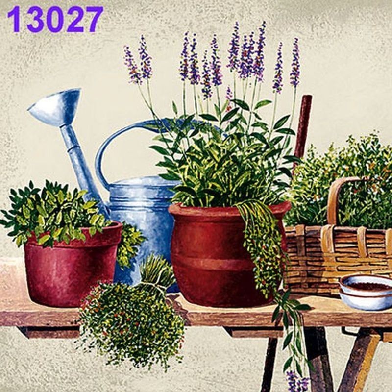 Servilletas decoupage regadora 33x33 cm