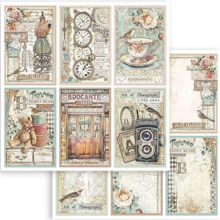Comprar Set Scrapbooking Stamperia SBBL150 - Brocante Antiques |Gilart
