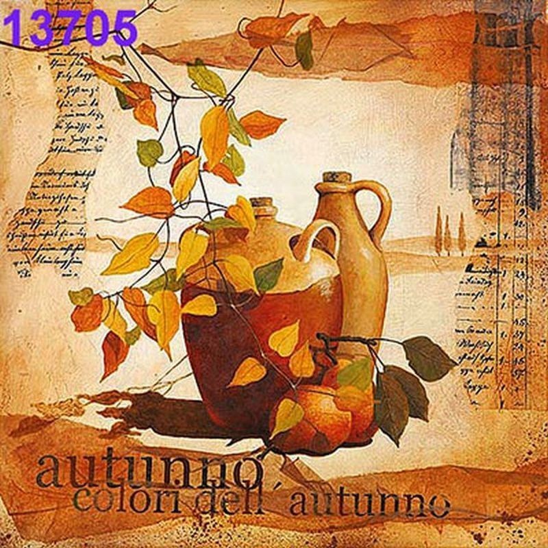 Servilletas decoupage jarrones 33x33 cm
