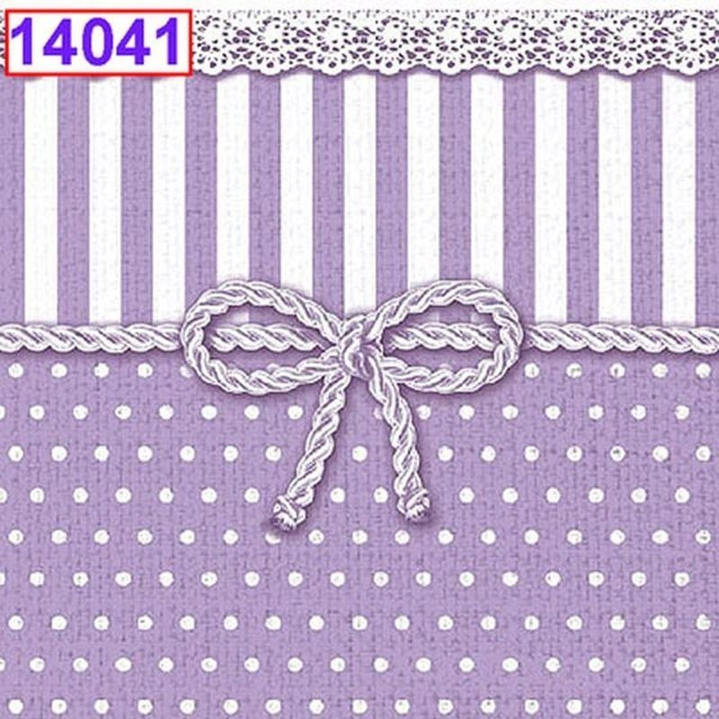 Servilletas decoupage lazo 33x33 cm