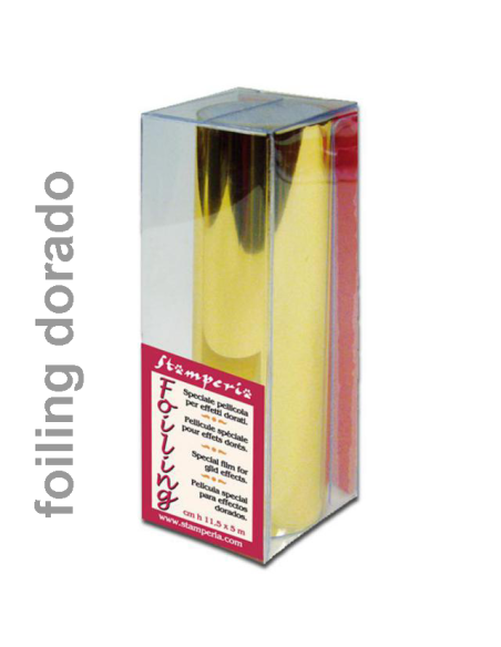 Foiling Lámina Imitación Oro para Manualidades. ¡El toque mágico de oro para tus creaciones! Foiling Lámina Imitación Oro para Manualidades. ¡El toque mágico de oro para tus creaciones!